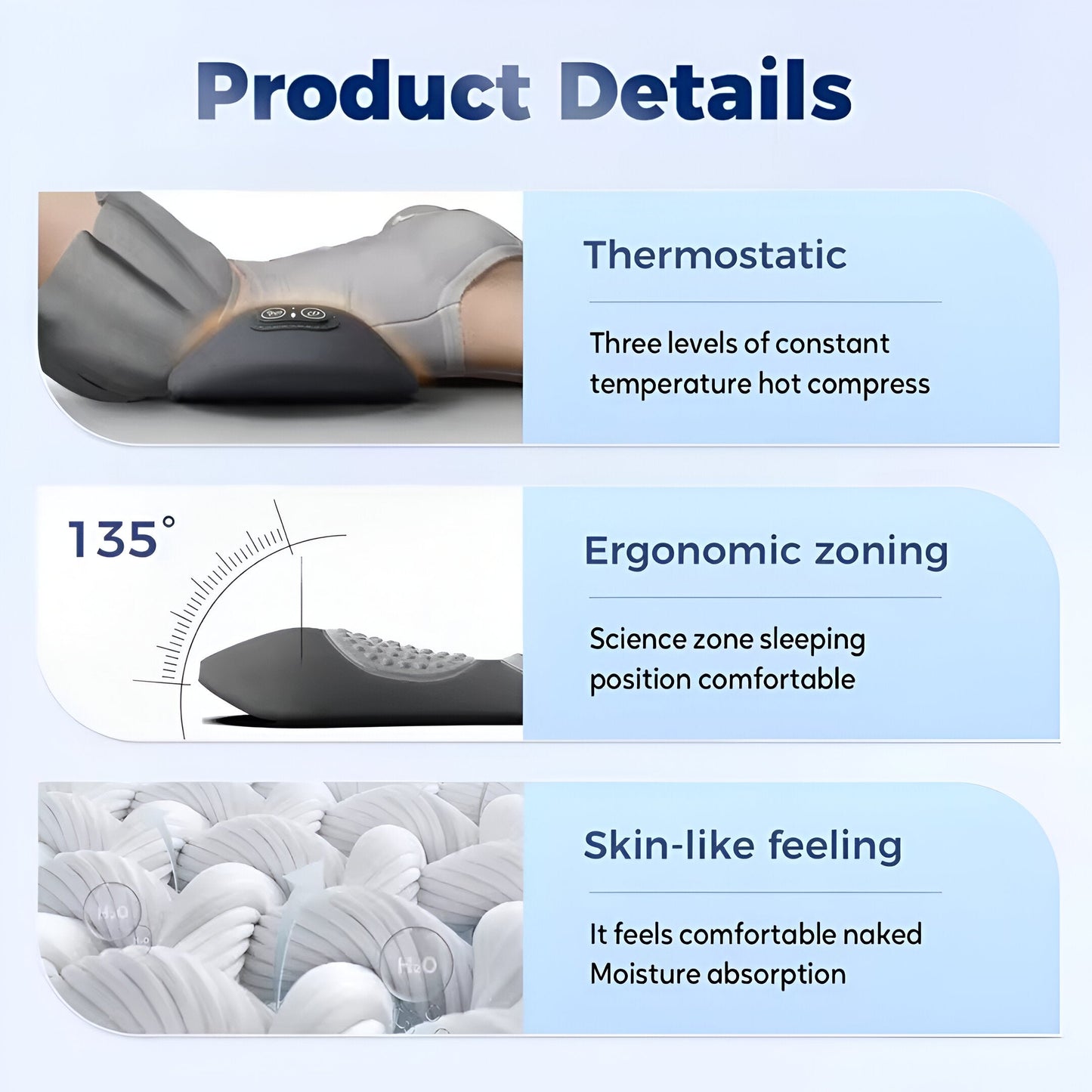 TripleCare™ 3-in-1 Back Massager