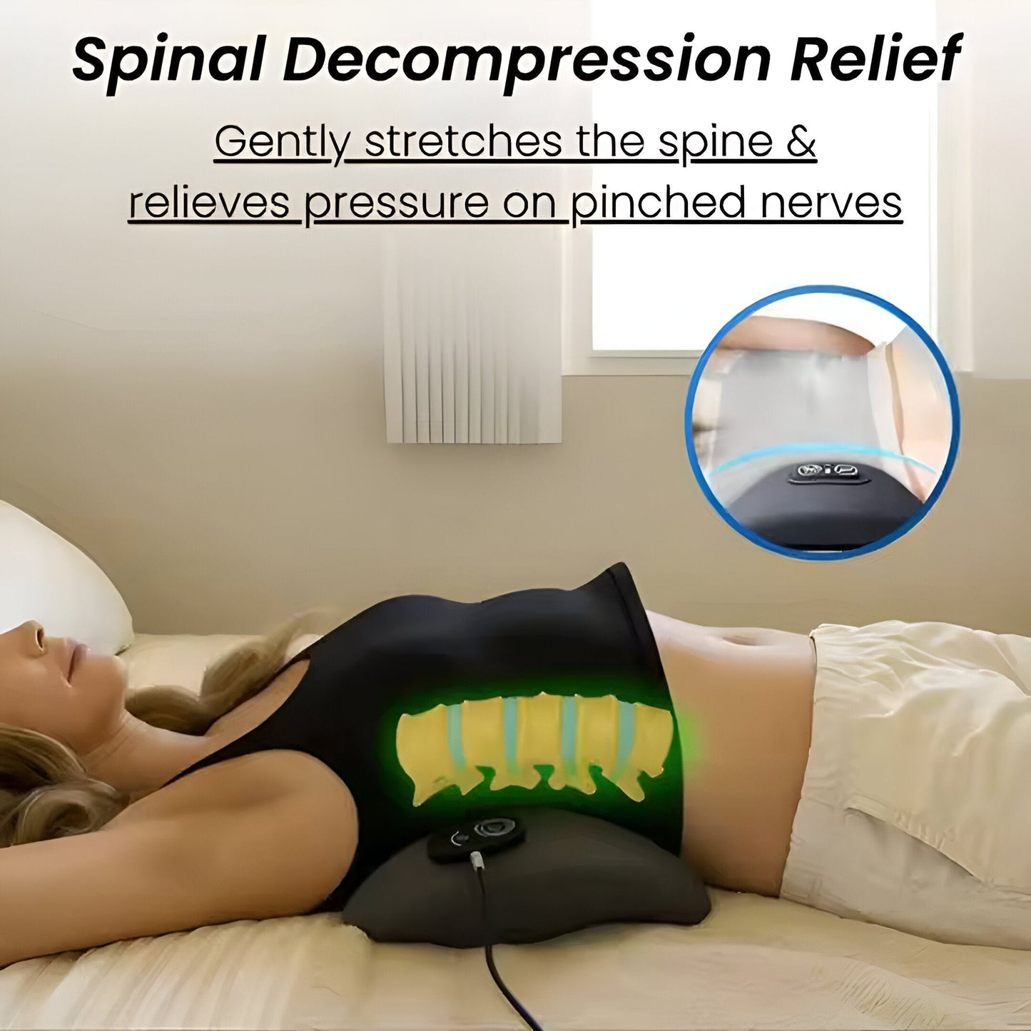 TripleCare™ 3-in-1 Back Massager