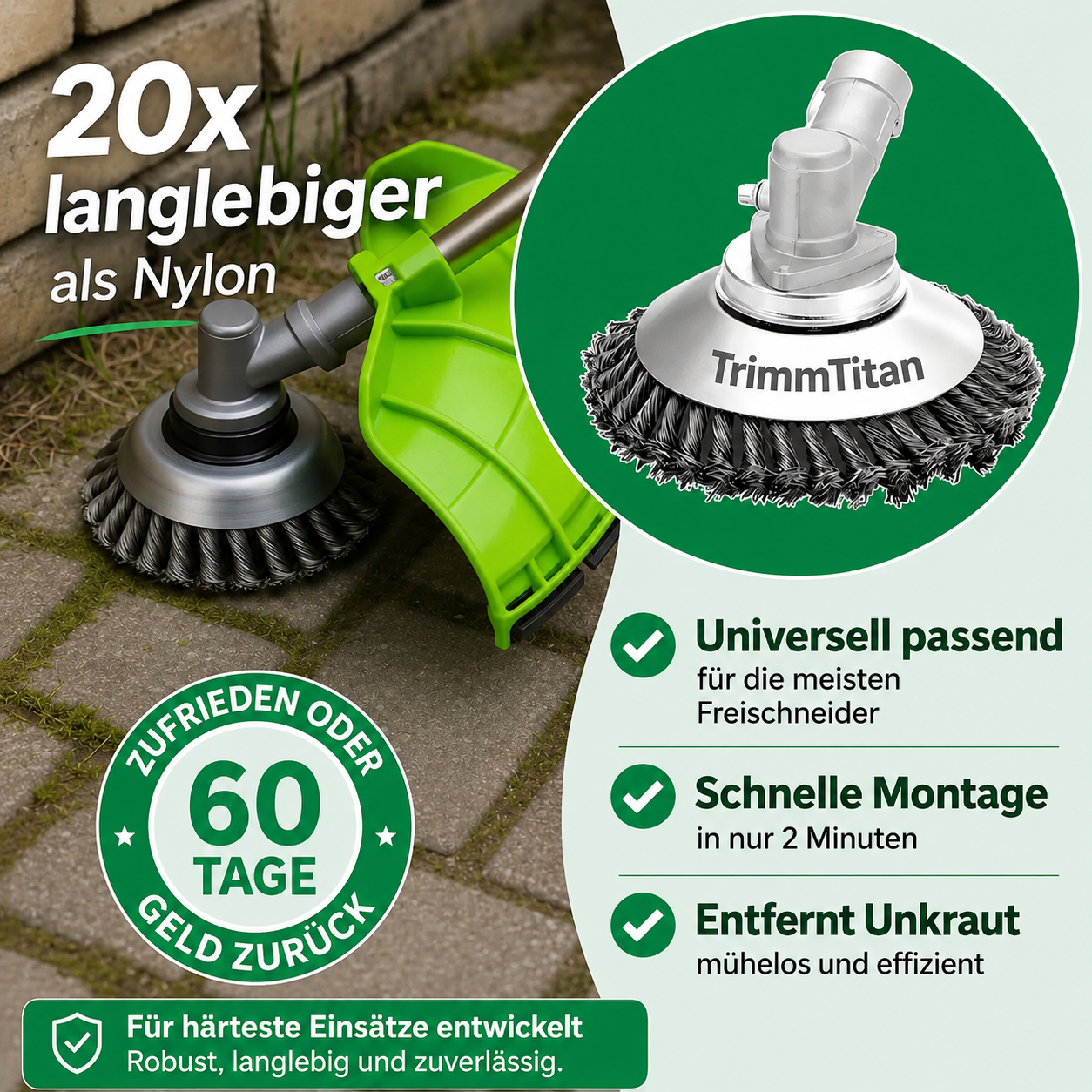 TrimTitan™ Ultra-robuster Unkrautschneiderkopf